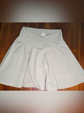 PacSun Light Gray Skater Skirt